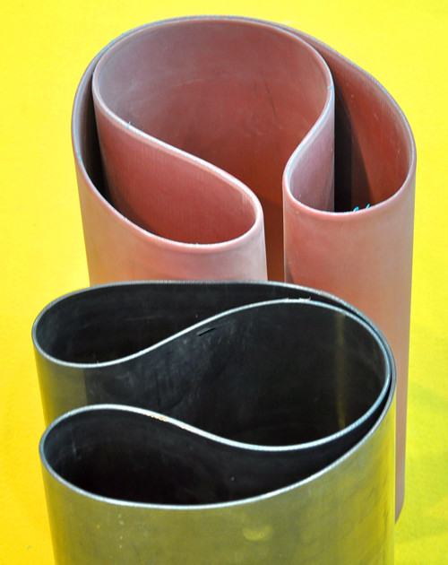 Dense bag machine belt